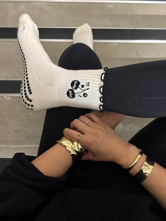 LUCKY GIRL GRIP SOCKS